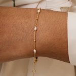 Bracciale filo perle