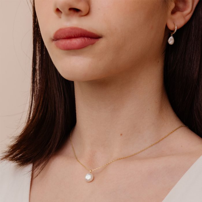 Collana Perla Singola - immagine 3